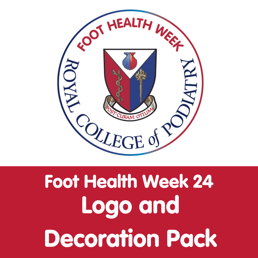Foot Health Week 2024 - Logo and decoration download pack