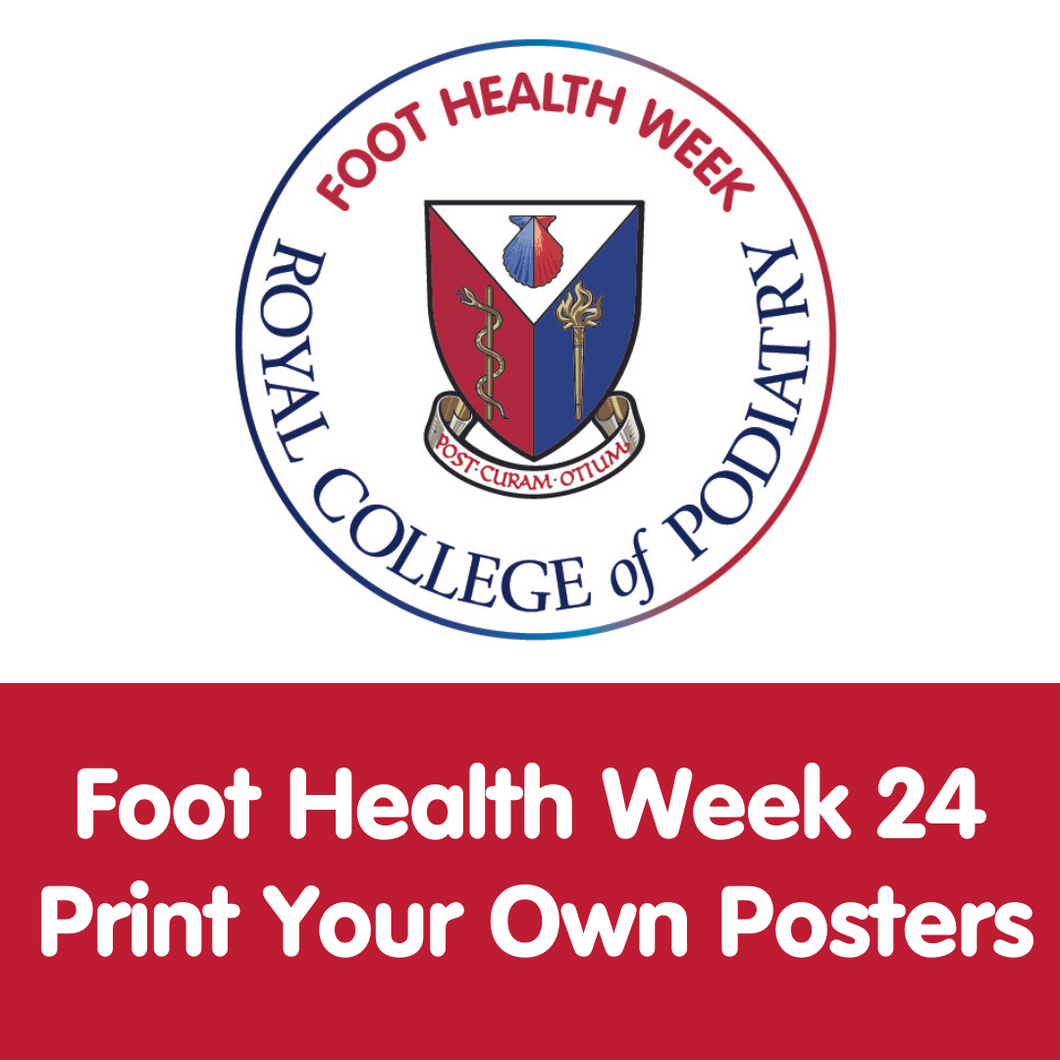 Foot Health Week 2024 - Printable poster download pack